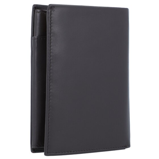 Esquire Nowy jedwabno-skórzany portfel 9 cm