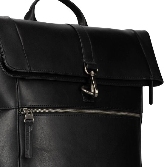 Jost Lund Plecak biznesowy Skórzany 44 cm Komora na laptopa