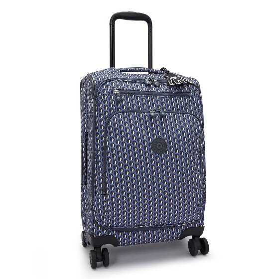 Kipling Basic Prt New Youri Spin 4 kółka Walizka kabinowy S 55 cm