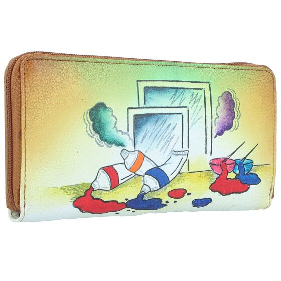 Greenland Nature Art+Craft Wallet RFID Leather 20 cm