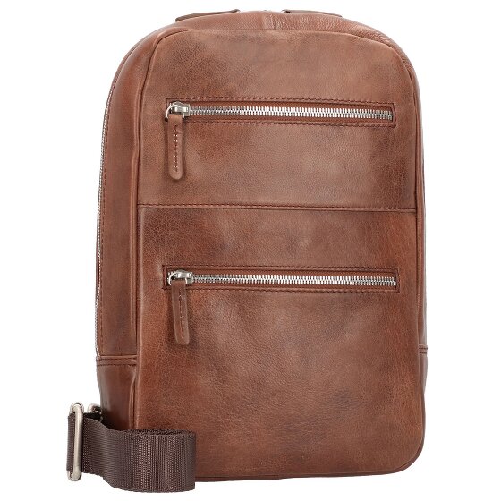 Leonhard Heyden Skórzana torba na ramię Amsterdam 30 cm