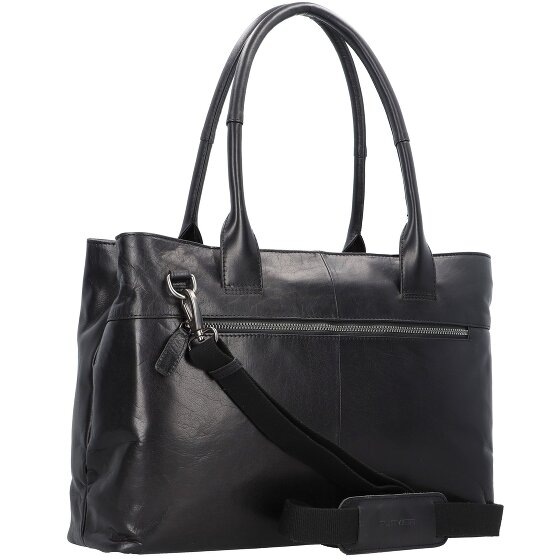 Plevier Rock Amber Torba na ramię Skórzany 43 cm Komora na laptopa