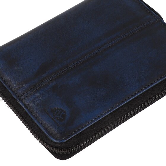 Greenburry Destressed Portfel Ochrona RFID Skórzany 13 cm