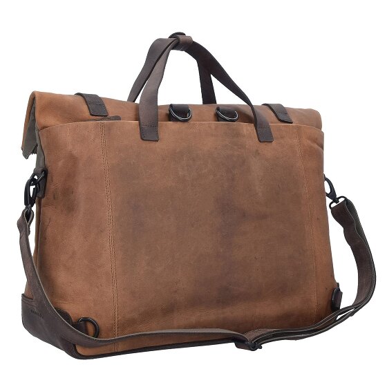 Harold's Twister Teczka skórzana 49 cm Przegroda na laptopa