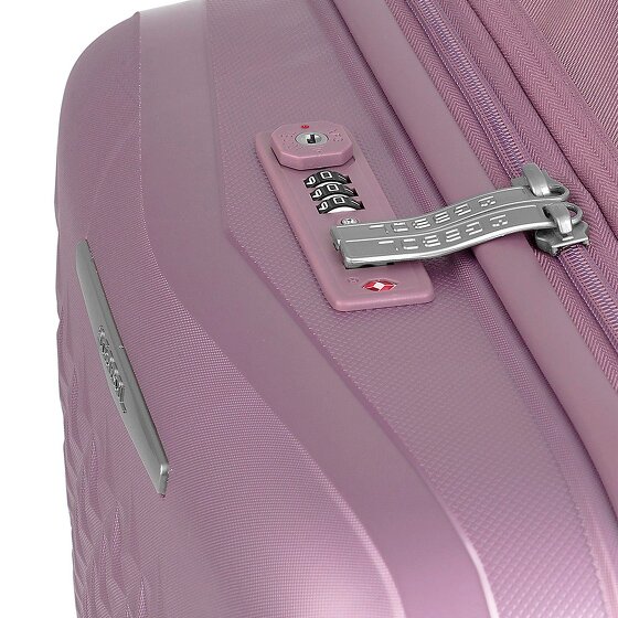 Gabol Queens 4 kółka Walizka kabinowy S 54 cm z plisą rozprężną