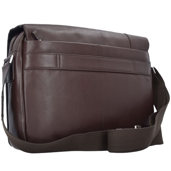 Esquire Sydney Messenger Leather 40 cm przegroda na laptopa
