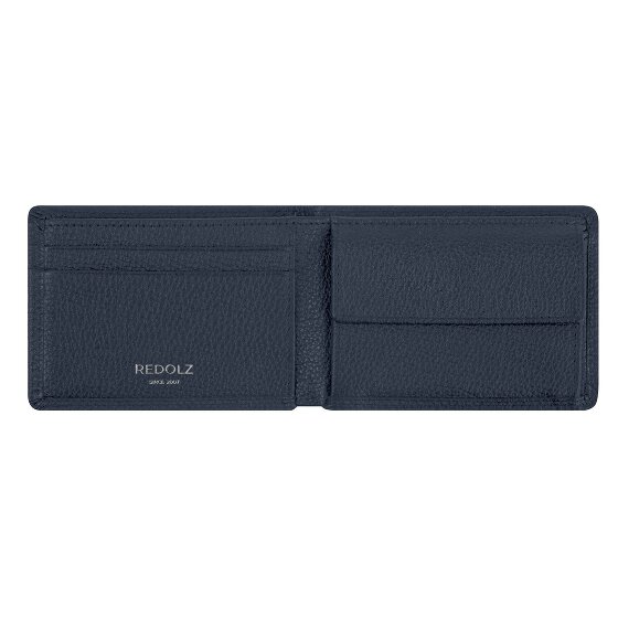 Redolz Leather Essentials QF mały portfel RFID skóra 10,5 cm