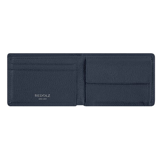Redolz Leather Essentials QF mały portfel RFID skóra 10,5 cm