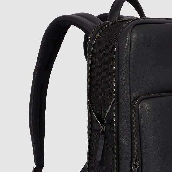 Piquadro Modus Plecak Skóra 37 cm Komora na laptopa