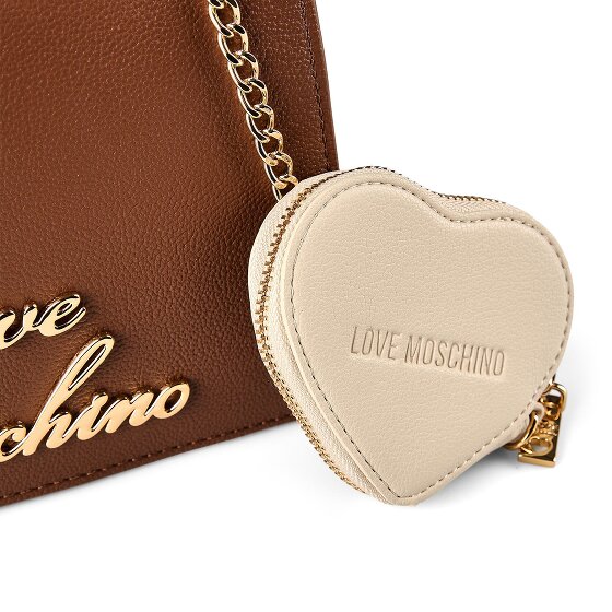 Love Moschino Heart Charm Torba Skórzany 21 cm