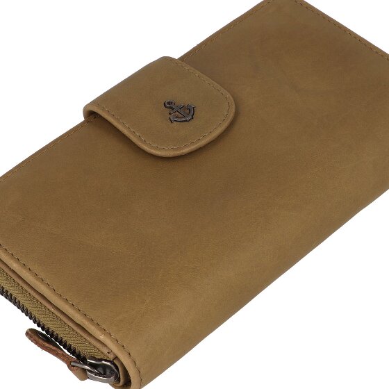 Harbour 2nd Anchor Love Felina Portfel Ochrona RFID Skórzany 19 cm