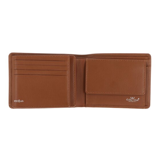 Golden Head Polo Portfel Ochrona RFID Skóra 12.5 cm