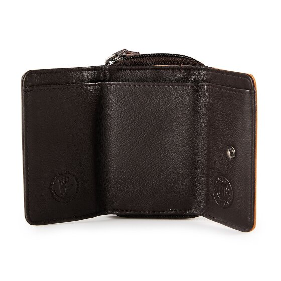 Greenburry Nappa Portfel Ochrona RFID Skórzany 11 cm