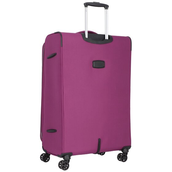 d&n Travel Line 9204 4 kółka Walizka L 76 cm z plisą rozprężną