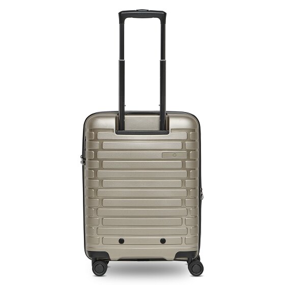 Pactastic Collection 04 THE CABIN + 4 kółka Walizka kabinowy S 55 cm z plisą rozprężną