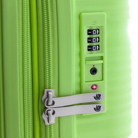 Gladiator 0800 4 kółka Walizka kabinowy 55 cm z plisą rozprężną