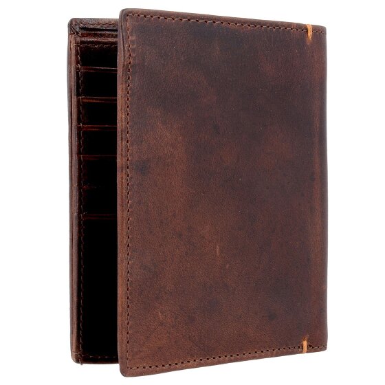 Jack Kinsky Colombo 200 Skórzany portfel 10 cm