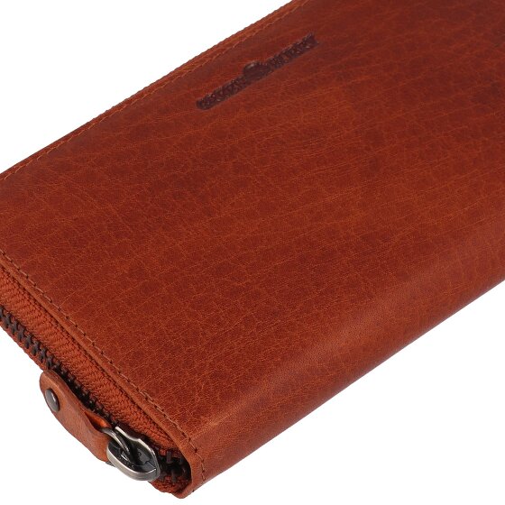 Greenburry House of Norway Portfel Ochrona RFID Skórzany 19 cm