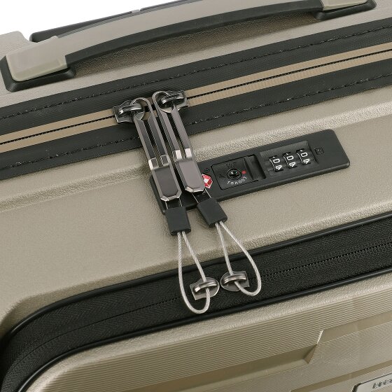 Travelite Air Base 4 kółka Walizka kabinowy 55 cm Komora na laptopa