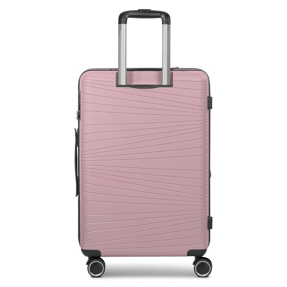 Franky 4-kołowy zestaw walizek Dallas 3.0 3-częściowy z elastyczną plisą