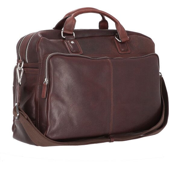 bugatti Woven Briefcase Leather 48 cm