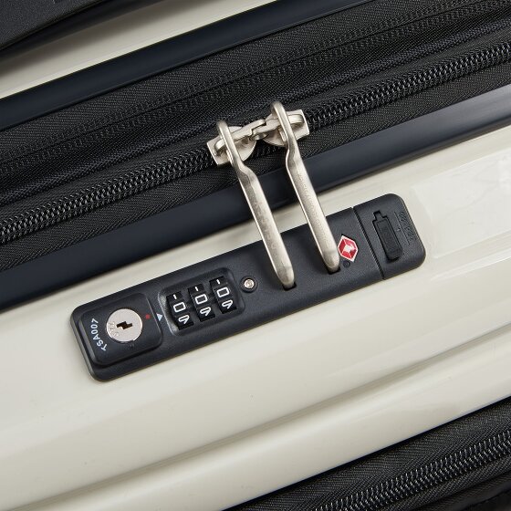 Delsey Paris 4-kołowy wózek kabinowy Shadow 5.0 z przegrodą na laptopa 55 cm i rozszerzaną plisą