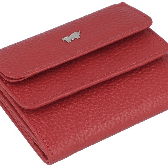 Braun Büffel Hanna Portfel Ochrona RFID Skórzany 10 cm