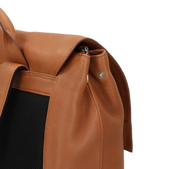 Burkely Soft Skylar Plecak Skórzany 40 cm Komora na laptopa