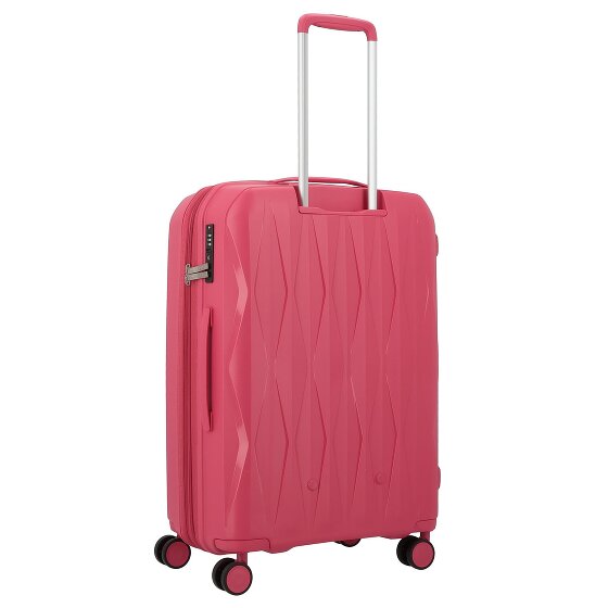 Gabol Infinity 4 kółka Walizka 66 cm z plisą rozprężną