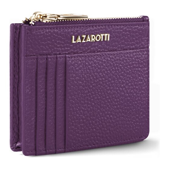Lazarotti Skórzane etui na klucze Bologna Skórzane etui na klucze 11,5 cm z przegródką na przywieszkę powietrzną