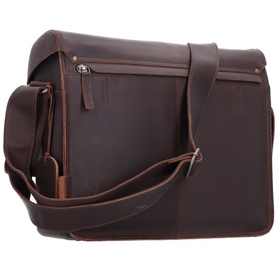 aunts & uncles Hunter Nick Messenger Leather 37 cm przegroda na laptopa