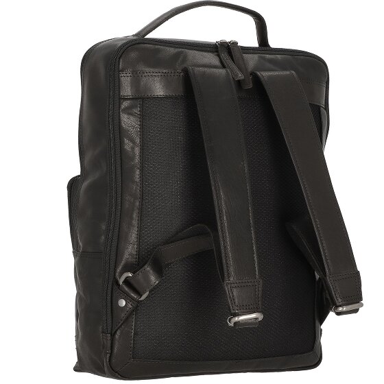 Spikes & Sparrow Bronco Plecak skórzany 40 cm Komora na laptopa