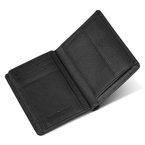 Police Portfel RFID skórzany 9,5 cm rozkładany