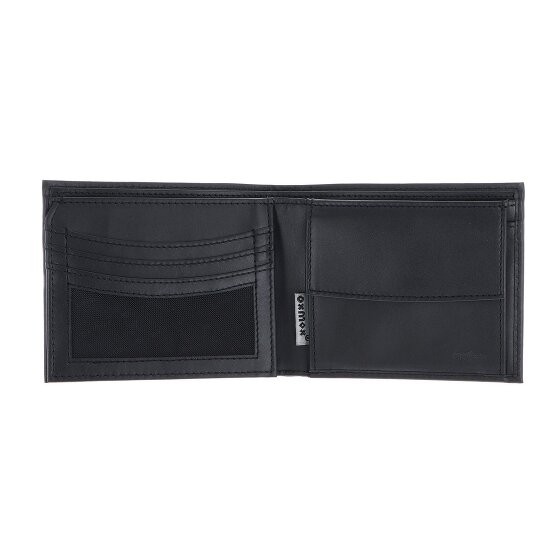 oxmox Leather Portfel Ochrona RFID Skóra 12 cm