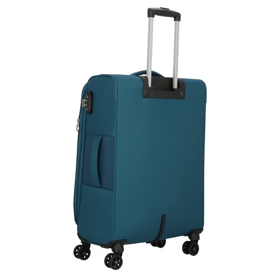 American Tourister Deep Dive 4 kółka Walizka 67 cm z plisą rozprężną