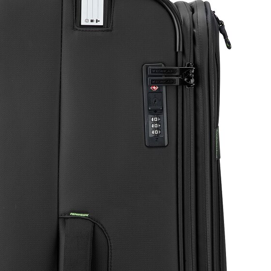 Roncato Norway 4 kółka Walizka 64 cm z plisą rozprężną