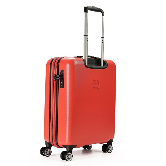 Gabol Future Plus 4 kółka Walizka kabinowa 55 cm z funkcją poszerzenia