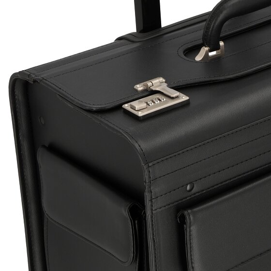 Dermata 2 kółka Walizka z pilotem 40 cm