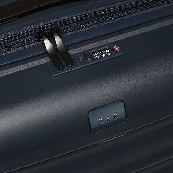 d&n Travel Line 4700 4 kółka Zestaw walizek 3-części z plisą rozprężną