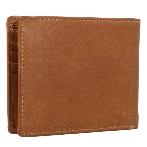 Greenburry Tornado Portfel Ochrona RFID Skórzany 12 cm