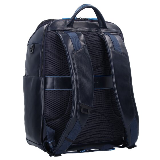 Piquadro Blue Square Revamp Backpack RFID Leather 42 cm Laptop Compartment