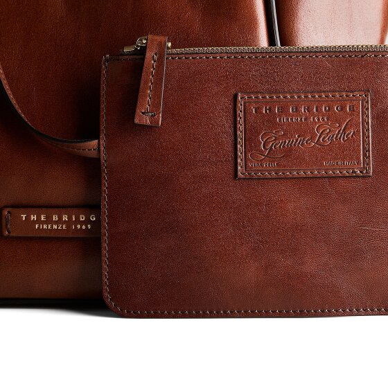 The Bridge Icons Shopper Bag Skórzany 38 cm