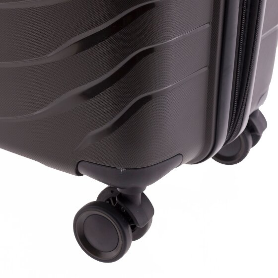 Gladiator 3400 4 kółka Walizka M 67 cm z plisą rozprężną