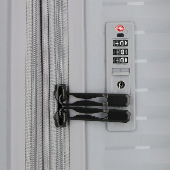 d&n Travel Line 4500 4 kółka Walizka kabinowy S 55 cm z plisą rozprężną