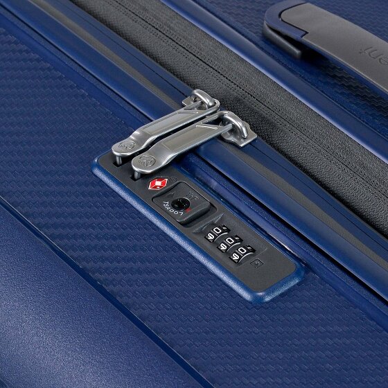 Eminent Aegis 4 kółka Walizka kabinowy S 55 cm z plisą rozprężną