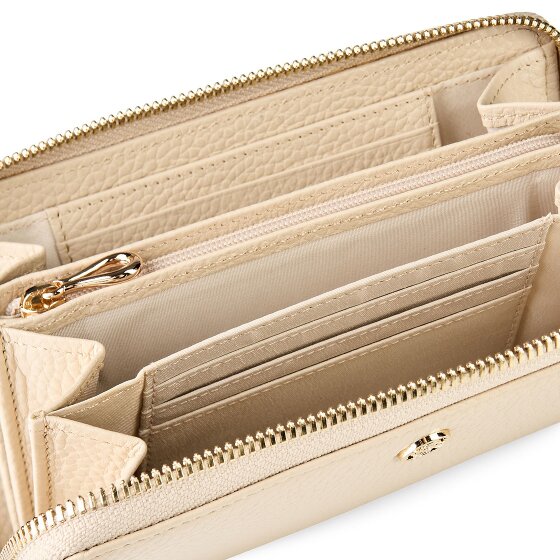 Esquire Alexandria Portfel Ochrona RFID Skórzany 17 cm