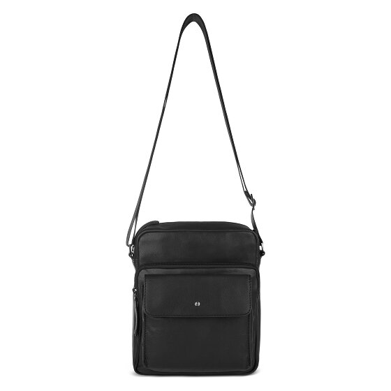 bugatti Black Magic Torba na ramię Skórzany 22 cm