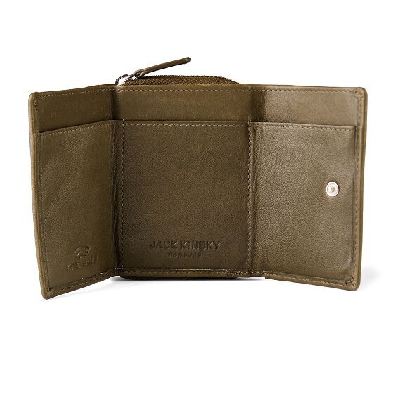 Jack Kinsky Aruba Portfel Ochrona RFID Skórzany 10 cm