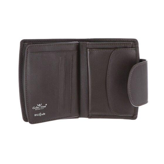 Golden Head Polo Portfel Ochrona RFID Skóra 12.5 cm