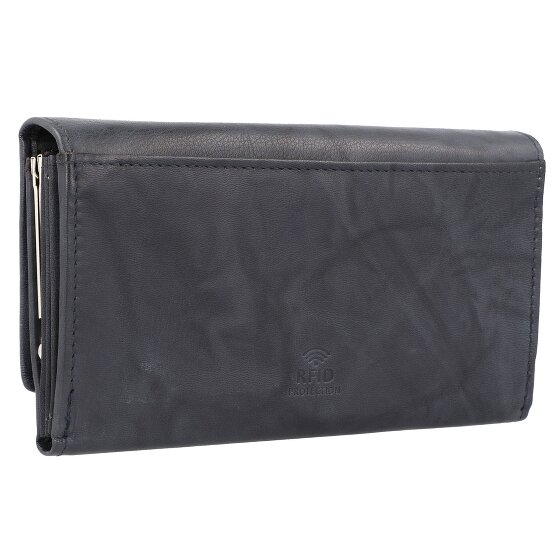 Greenburry Basic Wallet RFID Leather 17 cm